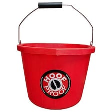 Lincoln Stable Bucket - Red - 15L