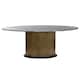 image 8 of Dining Table Home ESPRIT Black Golden Brass Marble 200 x 110 x 76 cm N/A