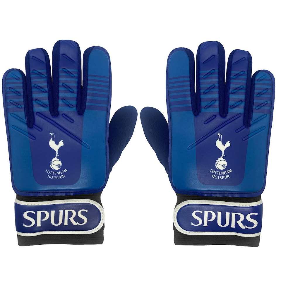 image 1 of Tottenham Hotspur FC Childrens/Kids Goalkeeper Gloves | Blue | Navy Blue | 1