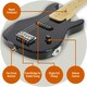 image 10 of 3rd Avenue Junior Electric Guitar Pack with Mini Amp Black