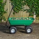 image 4 of 75 Litre 200Kg Capacity Tipping Garden Dump Cart / Truck Trolley / Wheelbarrow