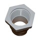 image 2 of 1.5in Plastica White MP FT Adaptor - Single