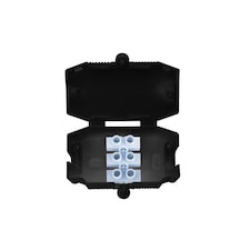 Dencon 3 Pole Connector Box - Multi Colour - Black