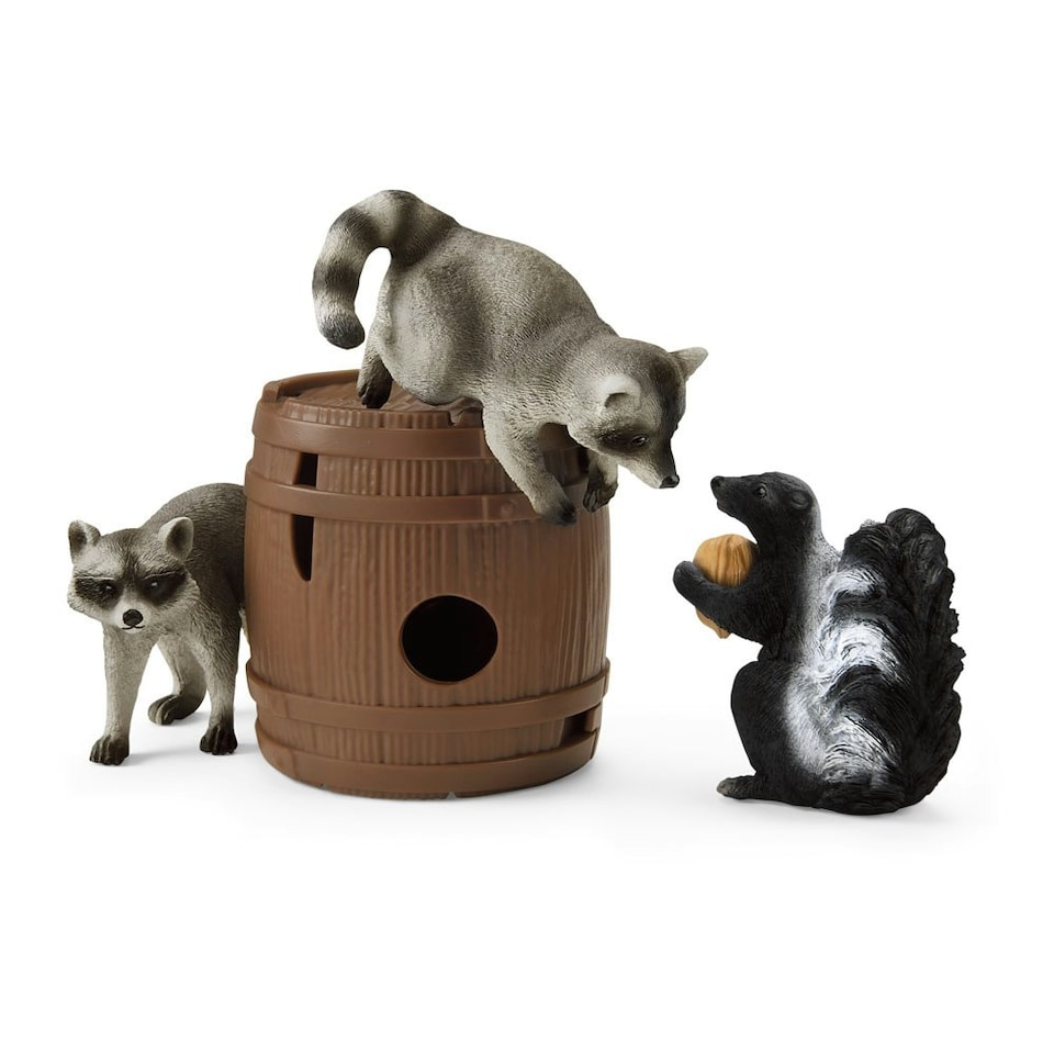 image 1 of SCHLEICH Wild Life Nutty Mischief Toy Figure Set