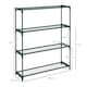 image 7 of Outsunny Plant Stand, 4-Tier Planter Holder Flower Display Rack, Dark Green Green