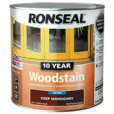 10 Year Woodstain Deep Mahogany 750ml - RSL10WSDM750
