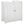 White, kleankin 60x60cm Under-Sink Storage Cabinet w/ Adjustable Shelf Drain Hole White | White | White | 60 x 30 x 60
