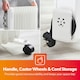 image 8 of GEEPAS 2500W Oil Filled Radiator Heater, 11 Fins- White
