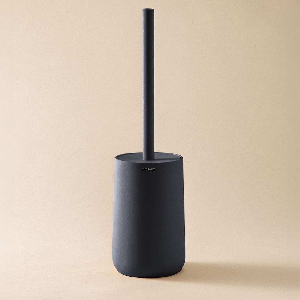 image 1 of COSMIC Toilet Brush Free-standing Polyresin Soft Touch Volcano Saona Collection