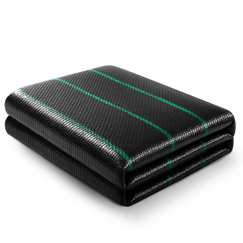 image 1 of Keplin Heavy Duty Weed Control Membrane 125gsm Woven Polypropylene Ground Cover