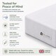 image 5 of Pureflex Memory Foam Mattress - 4 inch - King - Orthopedic
