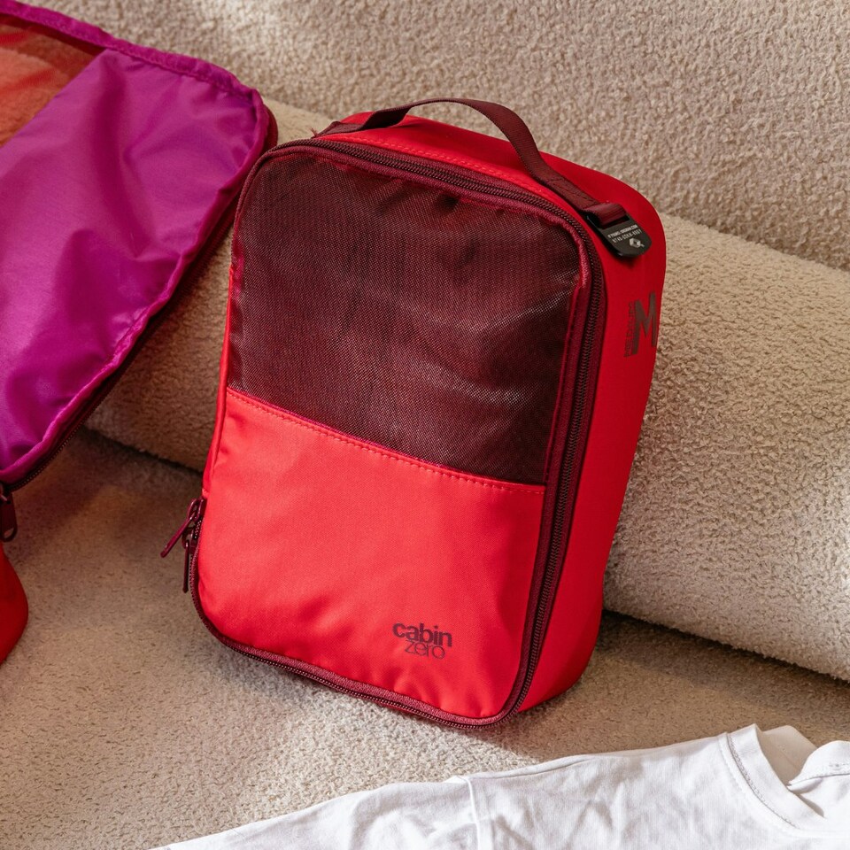 image 1 of Lux Packing Cube - Medium - 5.5L - Cranberry Red