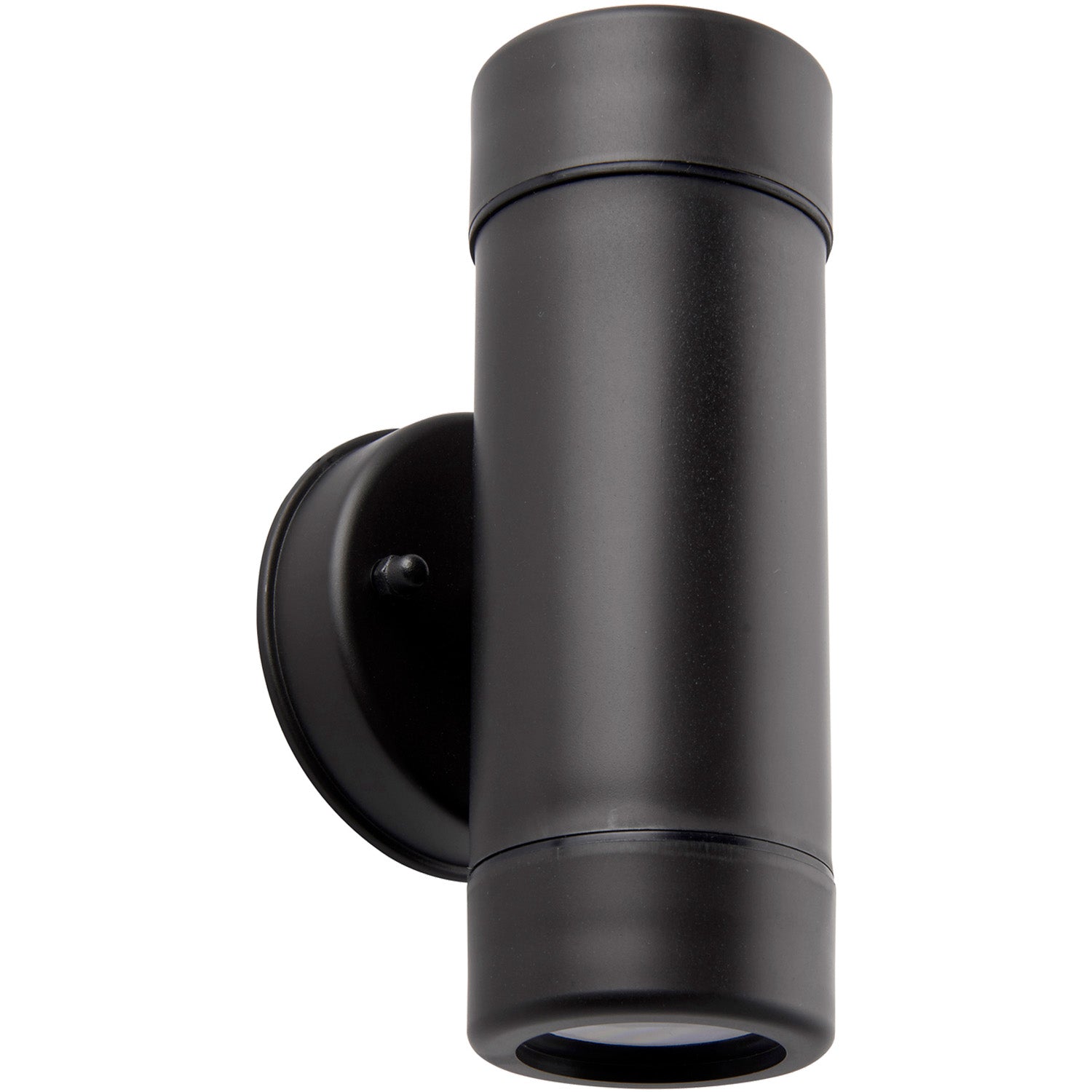 Loops Up & Down Twin Outdoor IP44 Downlight - Dimmable 2 x 7W GU10 LED - Black
