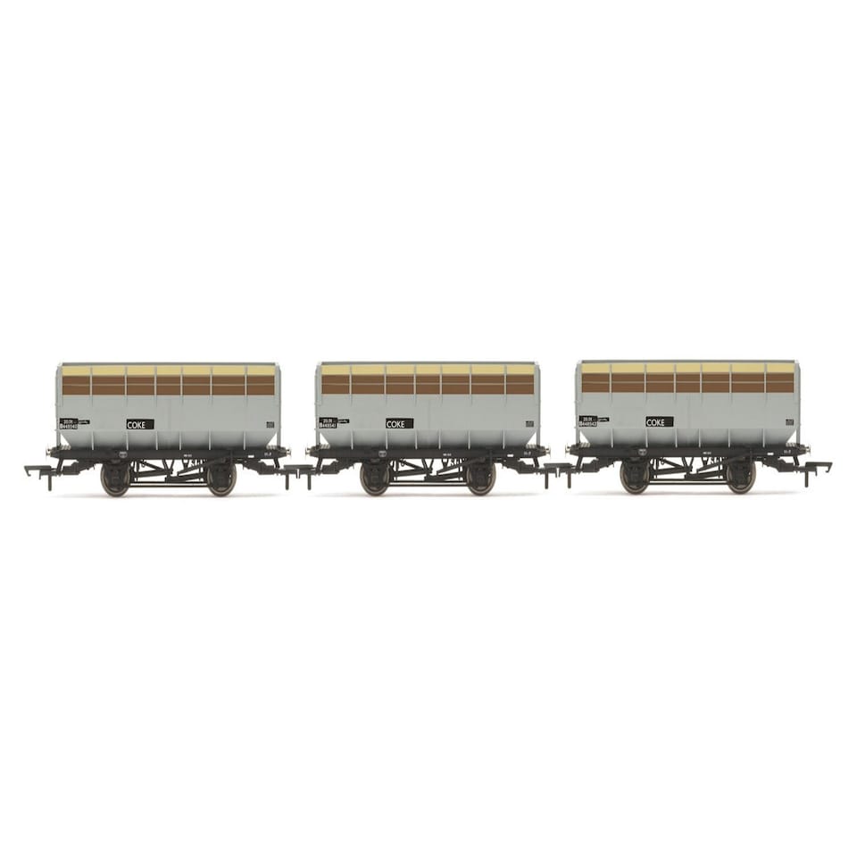 Hornby 20t Coke Hopper Wagon Set (3) BR
