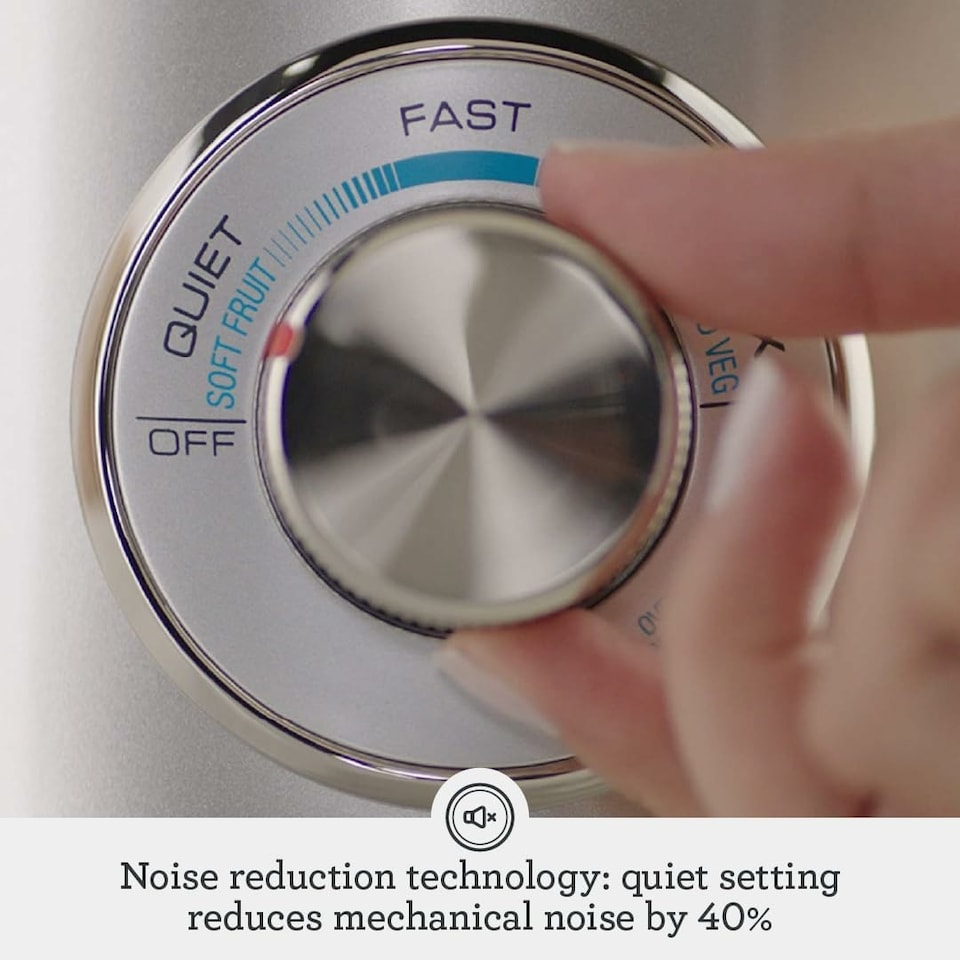 image 1 of Sage the Nutri Juicer Cold XL, Brushed Stainless Steel