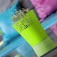 image 2 of Mini Plastic Flower Planter Pots - 128x113x113 cm | Green | Green & Set of 2 | 2