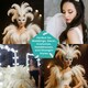 image 7 of 50cm - 60cm Large Ostrich Feathers, Showgirl Spadones - 10pcs
