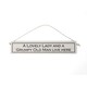 image 1 of Wit With Wisdom Wooden Hanging Sign - A Lovely Lady