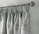 image 2 of Fiji Pencil Pleat Curtains - Silver - 229 cm x 229 cm