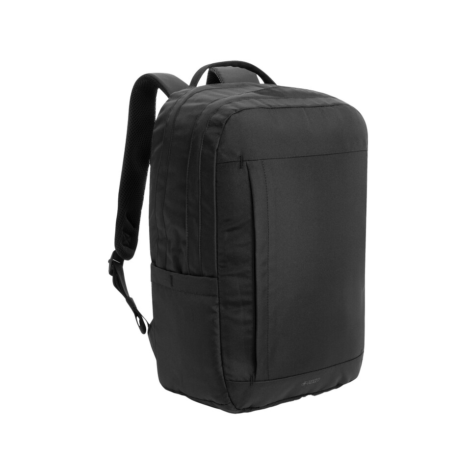 image 1 of Swiss Peak Edin RPET Aware Laptop Backpack - Black - 45.8cm x 30.5cm x 17cm Black
