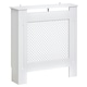 image 1 of HOMCOM Radiator Cover Heating Cabinet Solid MDF Small Sized White Modern Home