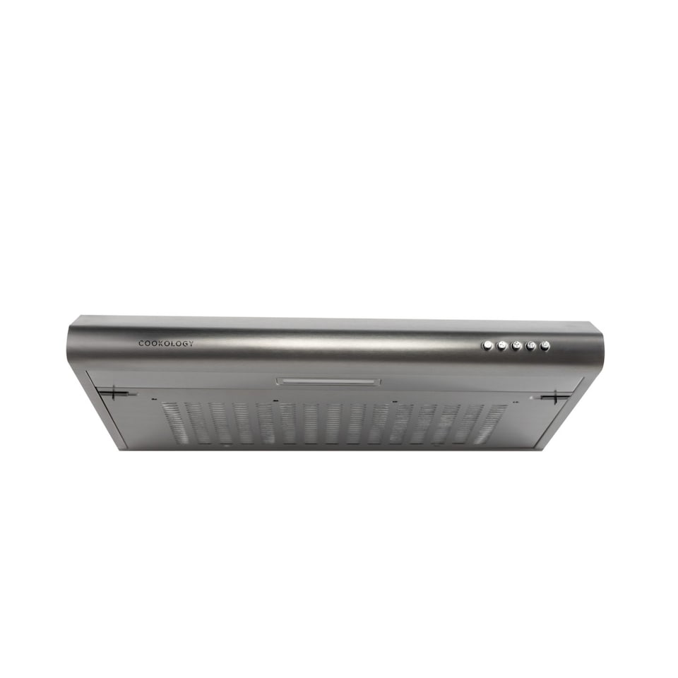 image 1 of Cookology 60cm Stainless Steel Visor Cooker Hood Extractor Fan