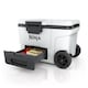 image 9 of Ninja FrostVault 45QT/42L Wheeled Cooler with Dry Zone, Cloud White FB245UKWH