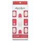 image 1 of Showker Gel Nail Strip # Csa511 Red Heart - 1pcs