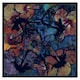 image 2 of Grunge flower print (Picture Frame) Brown | L