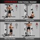 image 3 of SPORTNOW Home Gym Machine, 15-Position Adjustable Training Workout Station