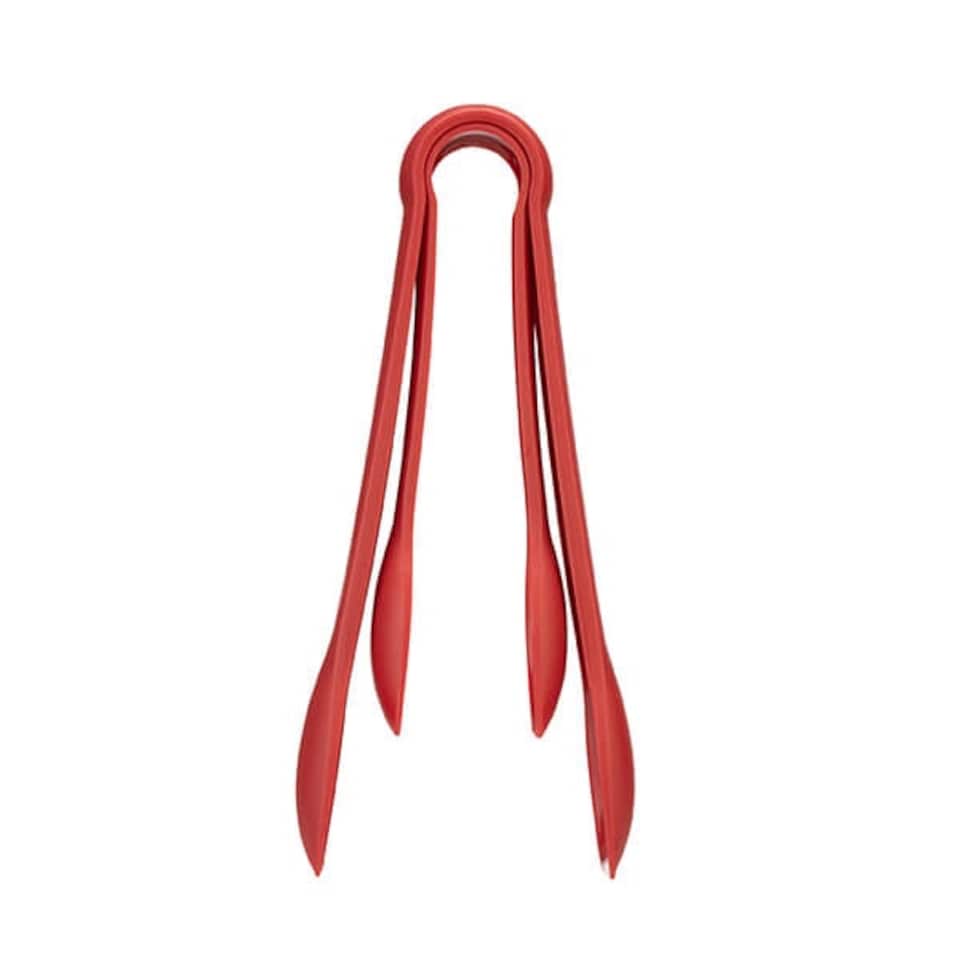 image 1 of Fusion Twist Tongs Set Of 2 Red