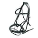 image 1 of Shires Velociti Dressage Bridle with Flash Black | Size: X-Full
Colour: Black