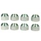 image 1 of 1/2" UNF Conical Wheel Nuts Nut Pack of 8 for Trailer Caravan Suspension Hubs