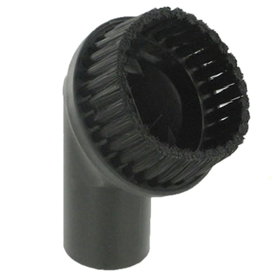image 1 of SPARES2GO Round Dusting Brush Tool compatible with Karcher Vacuum Cleaner (35mm)