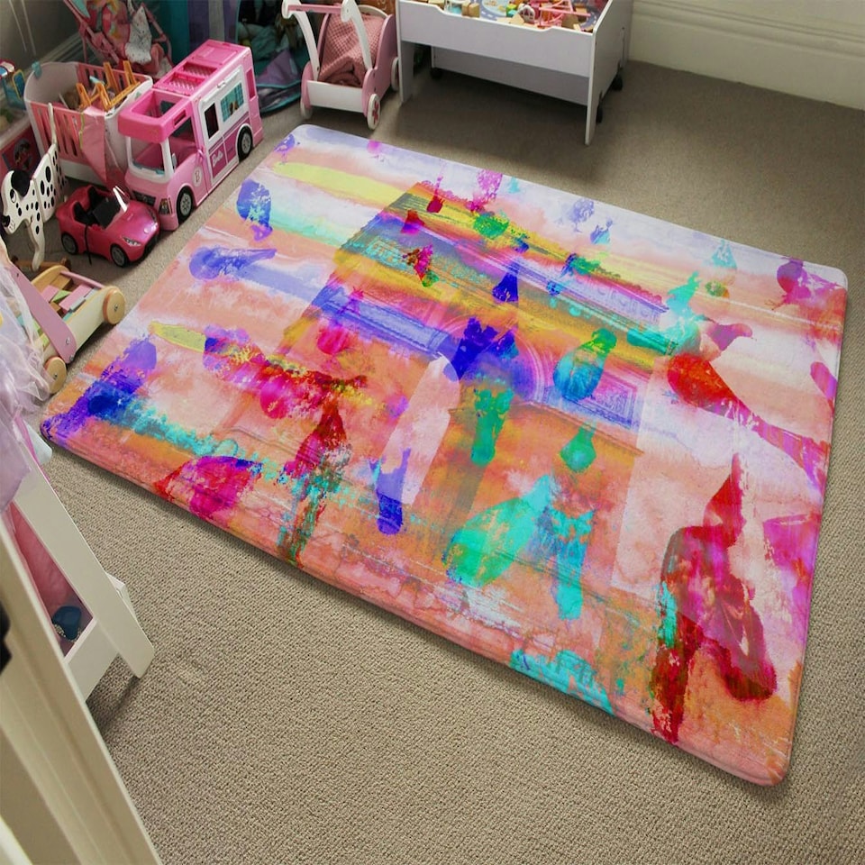 image 1 of Arc de triomphe (Rug) Multi | Small: 60x110cm