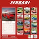image 2 of Ferrari 2026 Calendar | Square Wall Calendar | Car Enthusiast Gift | Plastic Free Packaging | by Avonside Publishing