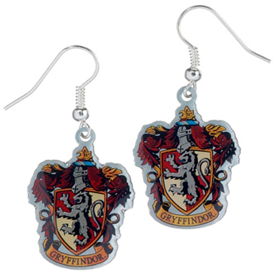 image 1 of Harry Potter Gryffindor Crest Earrings WE0022