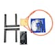 image 4 of Bee-Ball ZY-022 - Wall Mounted Basketball Backboard & Ring