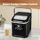 image 7 of Spector Countertop Ice Cube Maker Machine 12Kg Per Day Electric Fast Automatic