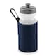 image 1 of Quadra Water Bottle And Fabric Sleeve Holder - French Navy - One Size