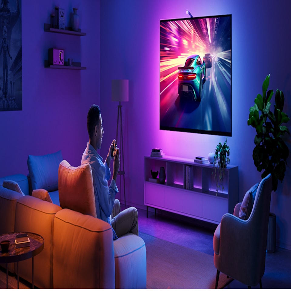 image 1 of Govee H6099 TV Backlight 3 Lite 75-85"