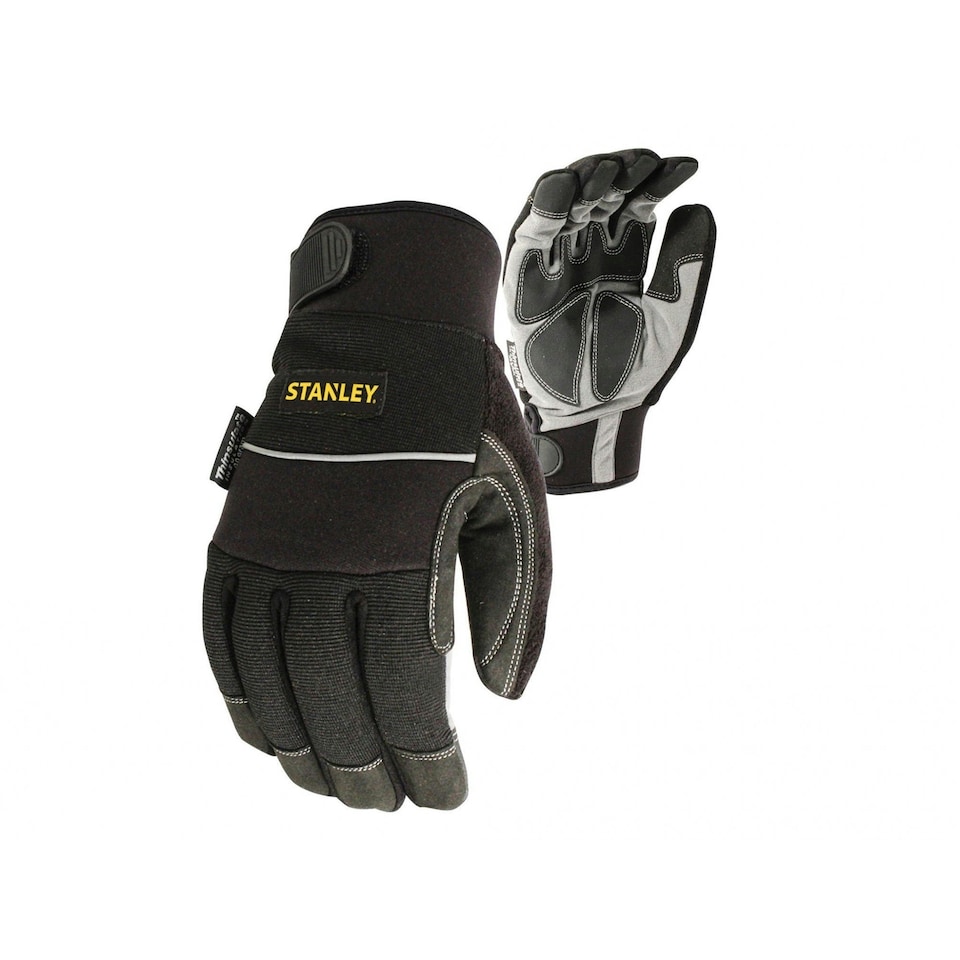 Stanley Hand Tools Sy840 Winter Performance Gloves - Large - Multi Colour - One Size Multi | One Size