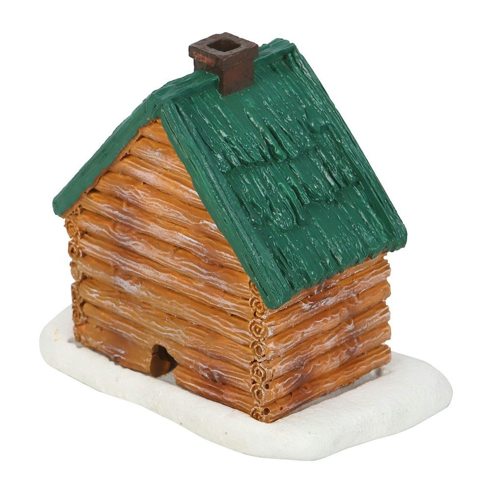 image 1 of Cabin Ski Chalet Incense Cone Holder Multi | Multi