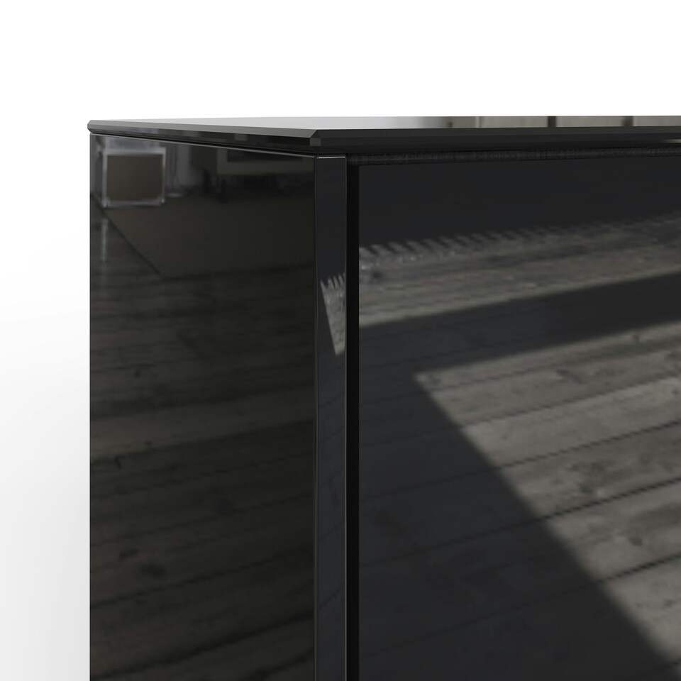 image 1 of Frank Olsen Corner 1200 Tv Cabinet Black | Black