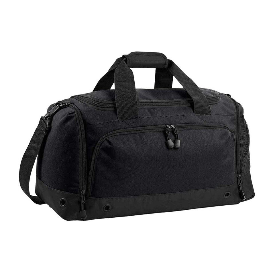 Bagbase Athleisure Holdall - Black/Black - One Size