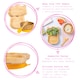 image 2 of Tiny Dining 4pc Llama Bamboo Suction Baby Feeding Set - Yellow