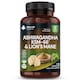 image 1 of Ashwagandha KSM-66 & Lions Mane 120 Capsules 2000mg