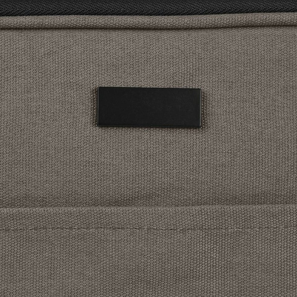 image 1 of Unbranded Joey Canvas Recycled 2L Laptop Sleeve - Grey - One Size