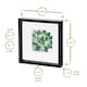 image 4 of Nicola Spring 10 x 10" Photo Frame - Grey/White Mount - 3D Photo Frame Picture Frame Box Portrait Display Case (53 x 53cm)