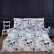 image 1 of Rapport Gothic Skulls Duvet Cover Set White White | King